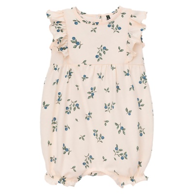 Полукомбинезон песочник для девочки Crockid КР 6408 айвори голубика к561 1 Полукомбинезон песочник для девочки Crockid КР 6408 айвори голубика к561 1